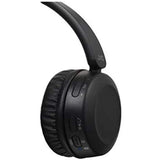 JVC Wireless Bluetooth Foldable Deep Bass On Ear Lightweight HA-S31BT Headphones, Black