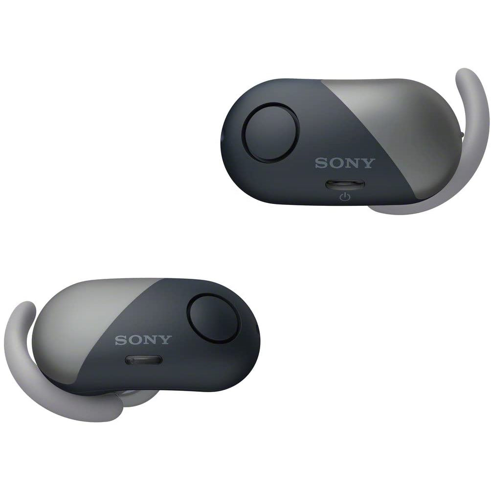 Sony WF-SP700N Truly Wireless Noise-Cancelling Sports Headphones - Black