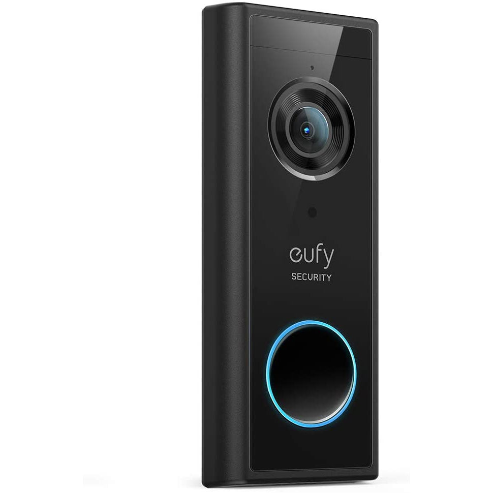 Eufy Security by Anker, Wired Wi-Fi Video Doorbell, 2K Resolution Real-Time Response