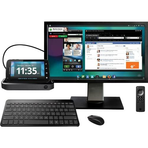 Motorola Atrix Work and Play Kit With Dock, Wireless Mouse, Keyboard & Remote