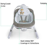 Ingenuity Anyway Sway Portable Swing Bouncer