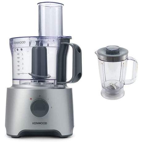 Kenwood 0W22010031 FDP301SI Multi-Pro Compact Food Processor, 1.2 Litre, 800 W, Silver