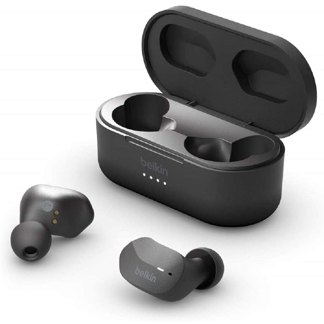 Belkin SoundForm True Wireless Earbuds - Black - Refurbished Pristine