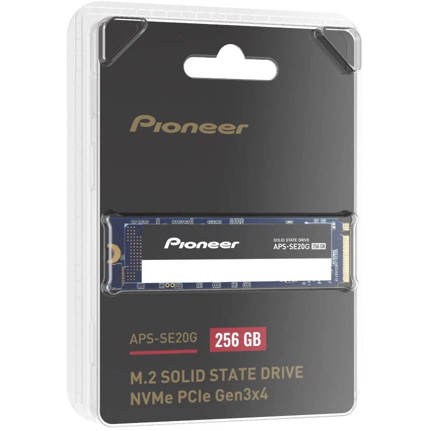 Pioneer APS-SE20G 256GB SSD Internal M.2 PCIe Gen 3x4 NVMe 1.3 NAND