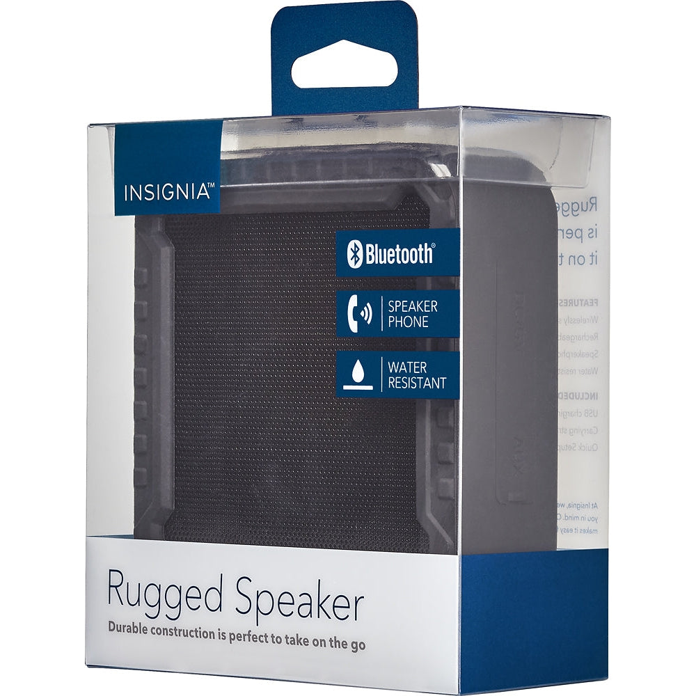 Insignia NS-CSPBTF1-BK	Rugged Portable Bluetooth Speaker, Black