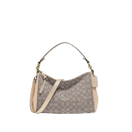 Coach Shay Crossbody In Signature Jacquard, Stone Ivory