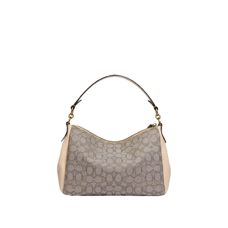Coach Shay Crossbody In Signature Jacquard, Stone Ivory
