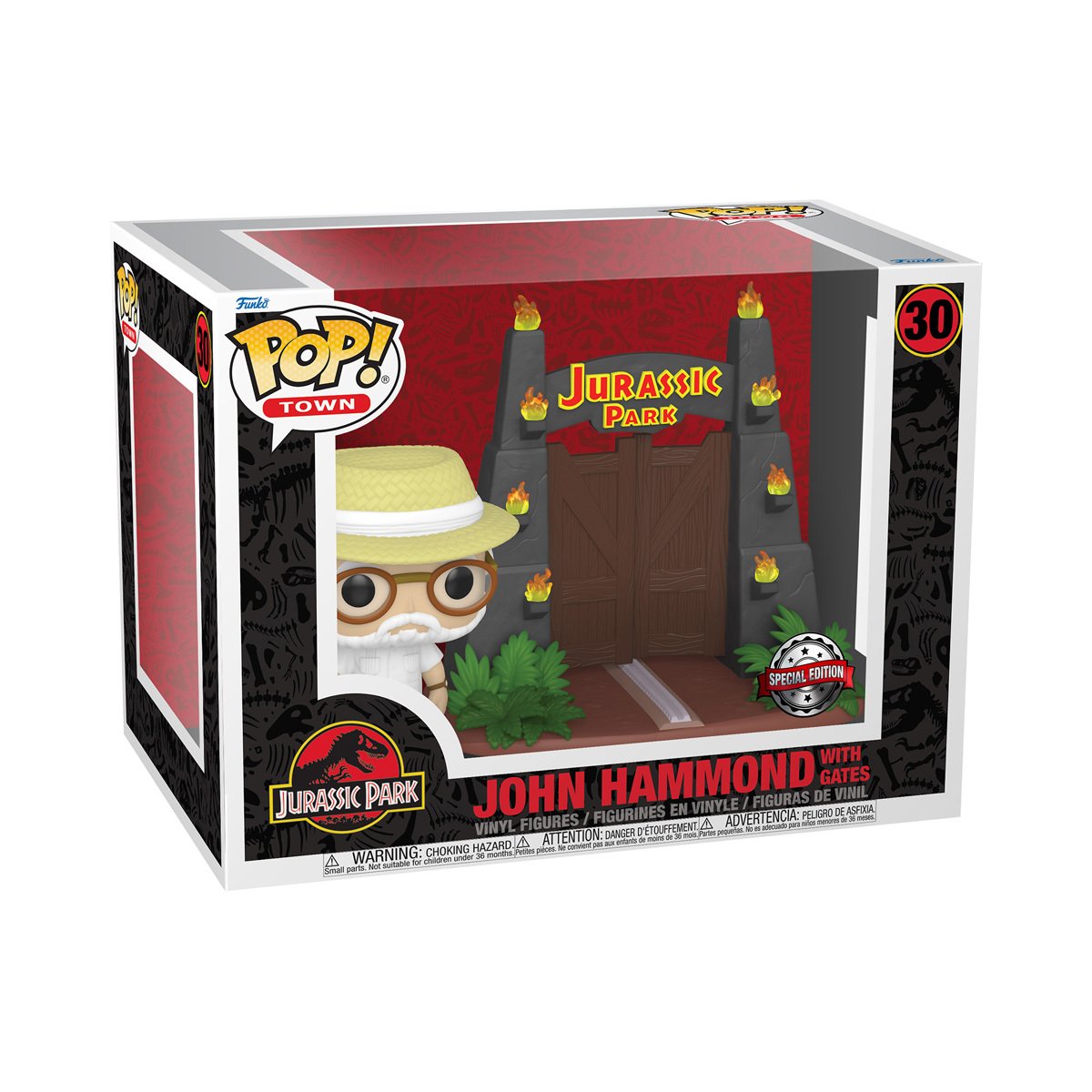 Funko Pop 30 - Jurassic Park John Hammond with Gates