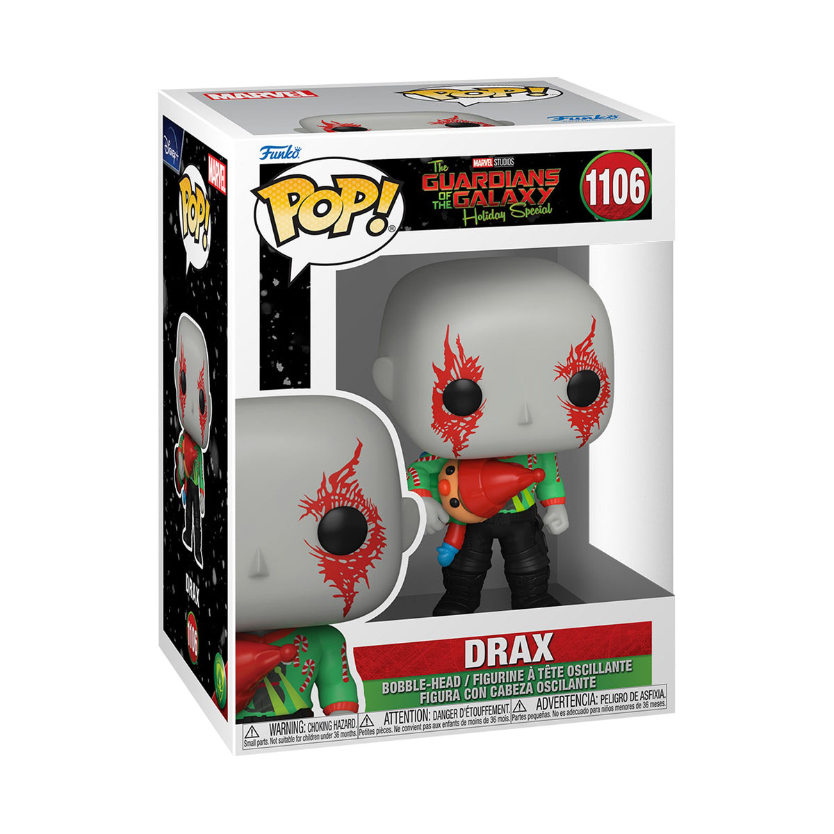 Funko Pop 1106 - Drax, Guardians of the Galaxy Holiday Special