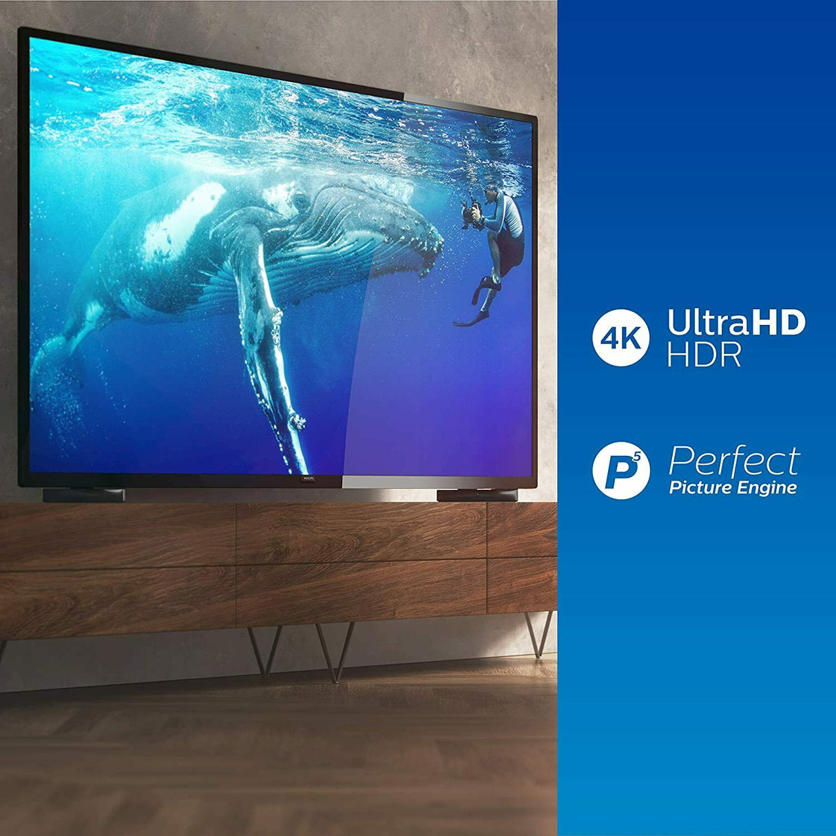 Refurbished Philips 70 Inch 70PUS7505 Saphi Smart 4K UHD LED TV 2020 *NO STAND*