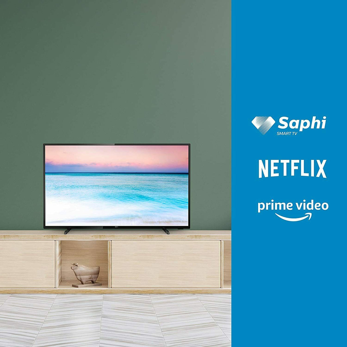Refurbished Philips 70PUS6504/12 70-Inch 4K UHD Smart TV HDR - Missing TV Stand