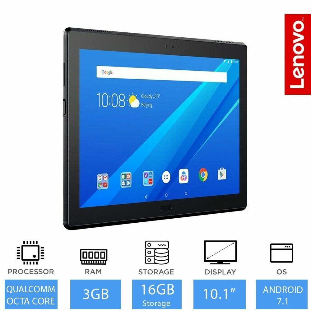 Lenovo Tab 4 10 Plus TB-X704F 16GB 10.1" Tablet, Grey