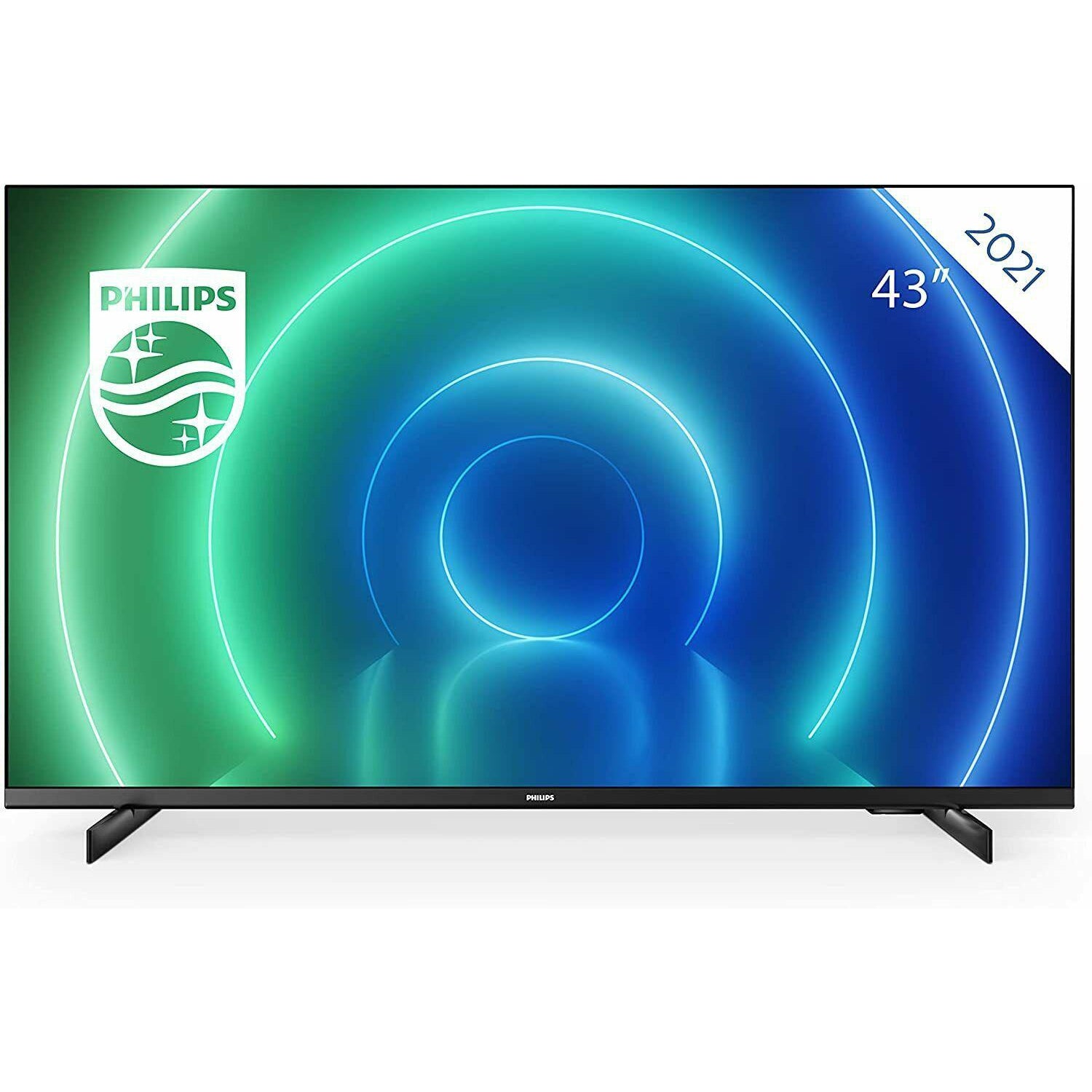 Refurbished Philips 43 Inch 43PUS7506 Smart 4K UHD HDR LED Freeview TV - Refurbished Excellent