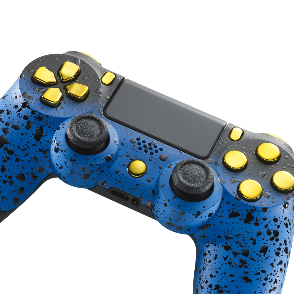 Custom PlayStation 4 Controller - 3D Blue Shadow Edition - Custom Controllers