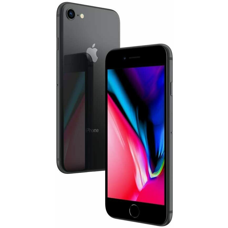 Apple iPhone 8 64GB, Space Grey - Unlocked Sim Free Smartphone - Very Good