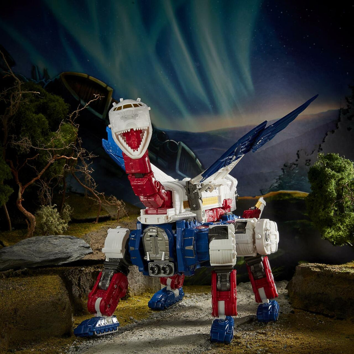 Transformers War for Cybertron: Earthrise Commander Class Sky Lynx Action Figure