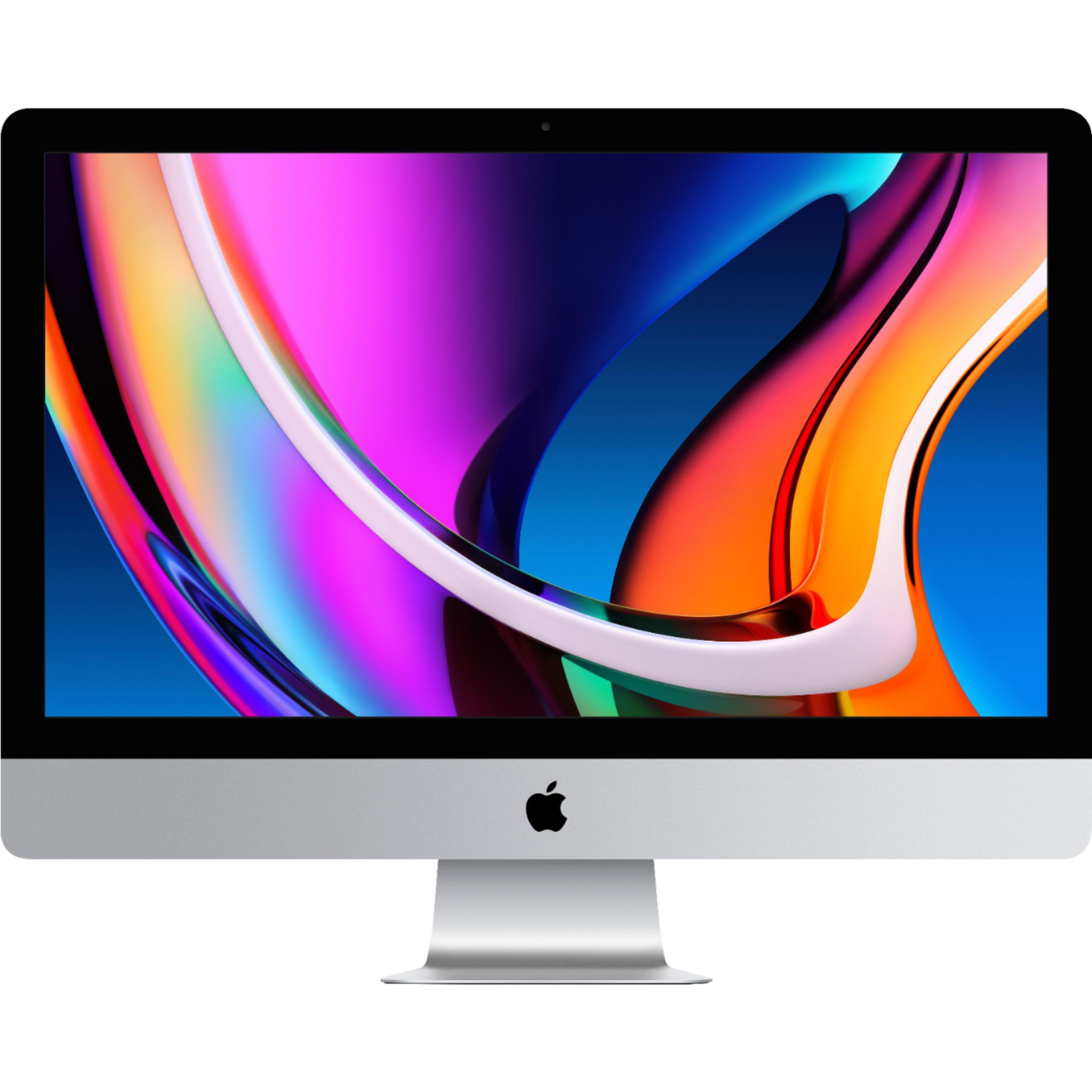 Apple 27" iMac MXWU2, Intel Core i5, 8GB RAM, 512GB SSD, Silver (Mid 2020)