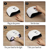 SUN X Plus 114/90/36W UV LED Nail Lamp