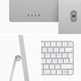 Apple iMac 24'' MGPD3B/A (2021), M1, 8-Core GPU, 8GB RAM, 512GB SSD, Silver