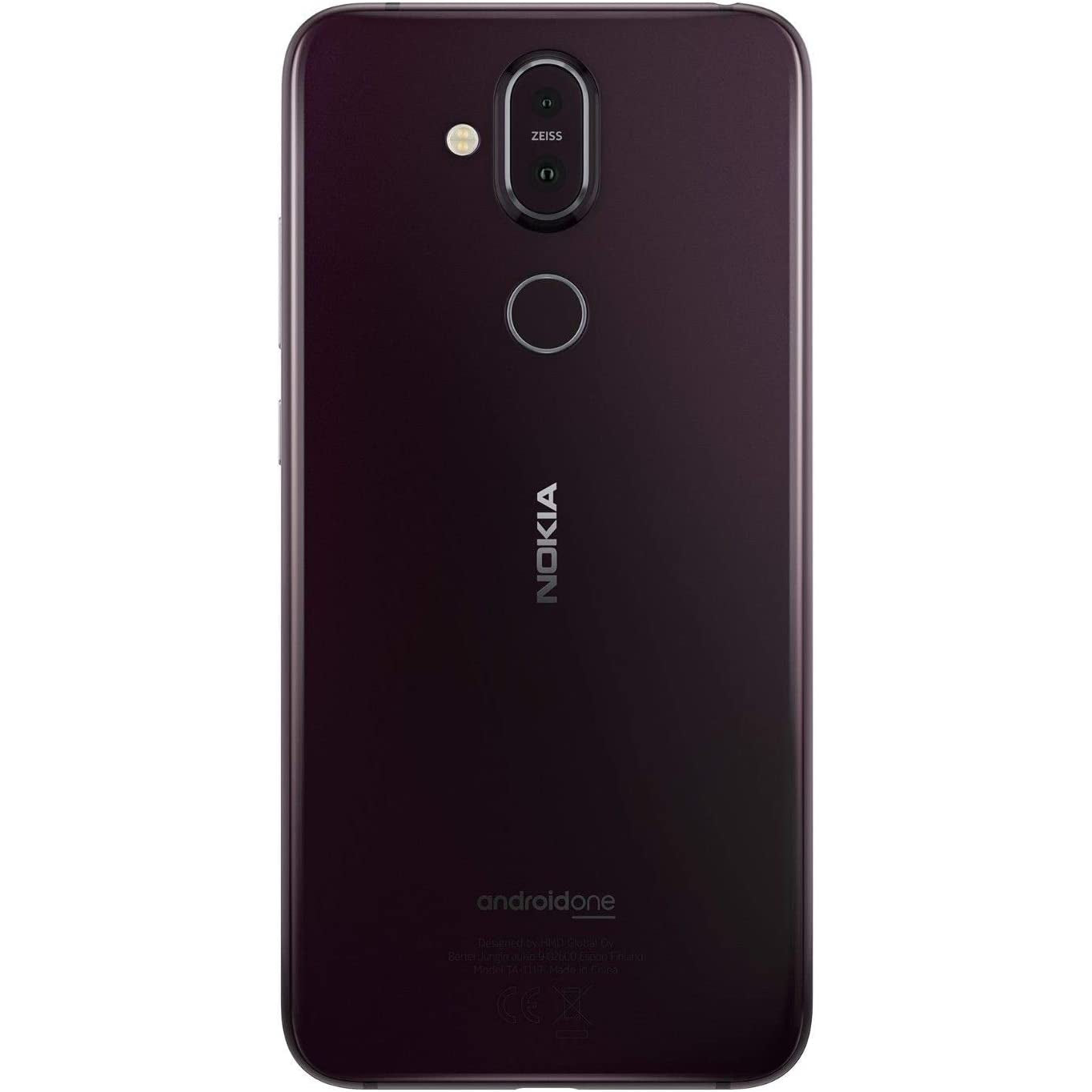 Nokia 8.1 64GB Unlocked Smartphone - Black - Refurbished Good