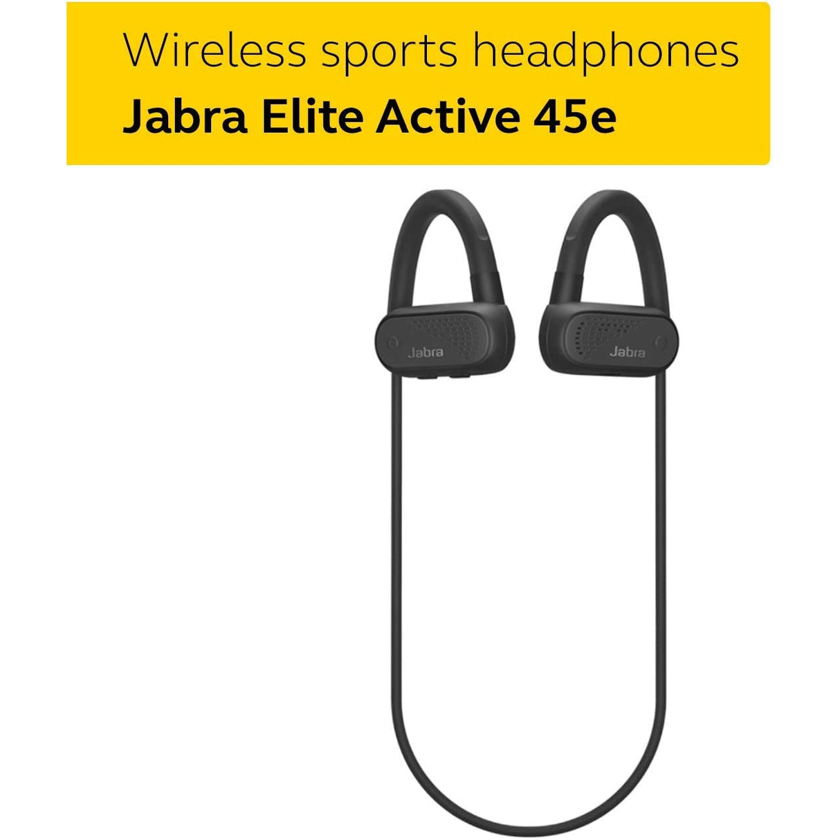 Jabra Elite Active 45e Wireless Bluetooth Headphones - Refurbished Excellent