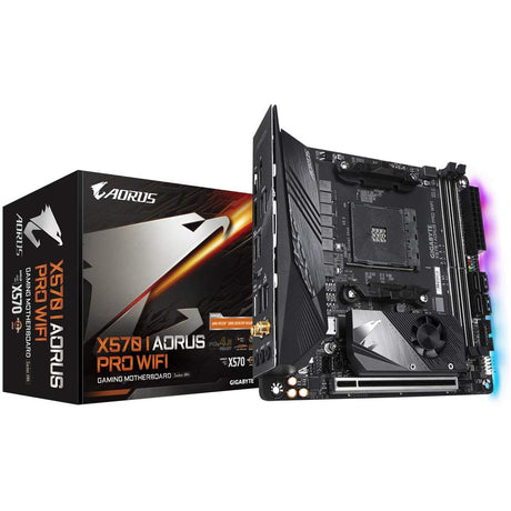 Gigabyte Aorus X570 I Aorus Pro WiFi (Socket AM4/X570/DDR4/S-ATA 600/Mini-ITX)