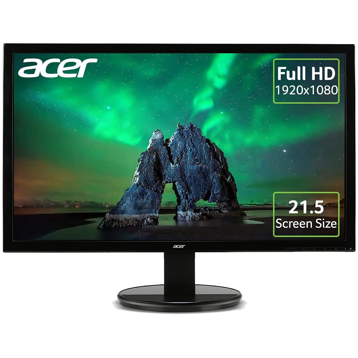 Acer K222HQL 22 Inch Full HD Monitor, Black (TN Panel, 5 ms, DVI)