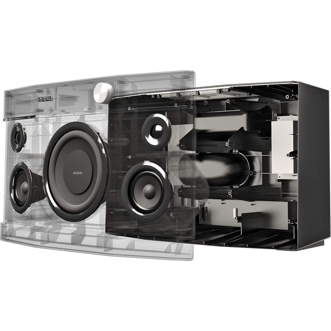 Aiwa Exos-9 Portable Bluetooth Speaker - Black