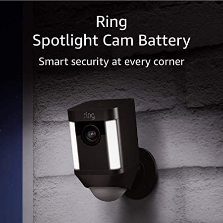 Ring Spotlight Cam Battery - Outdoor Security Camera & Spotlight