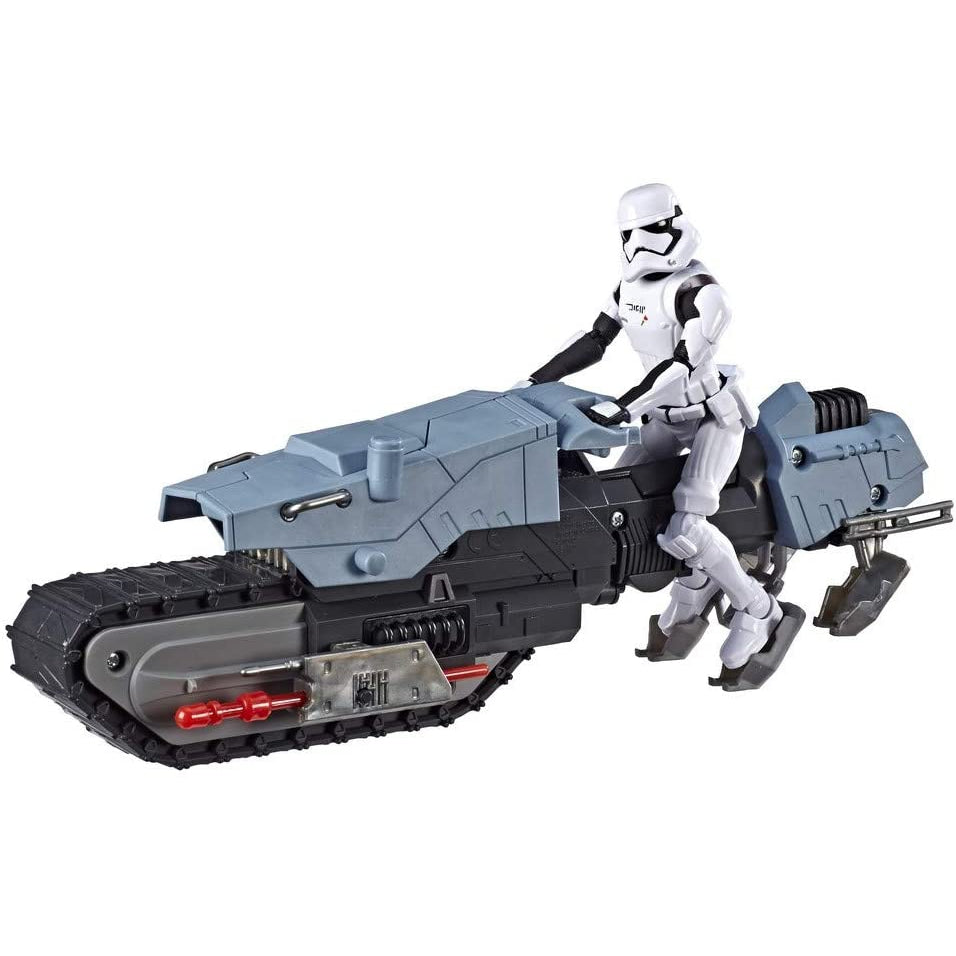 Star Wars Galaxy of Adventures First Order Driver and Treadspeeder 5-Inch Scale Figure