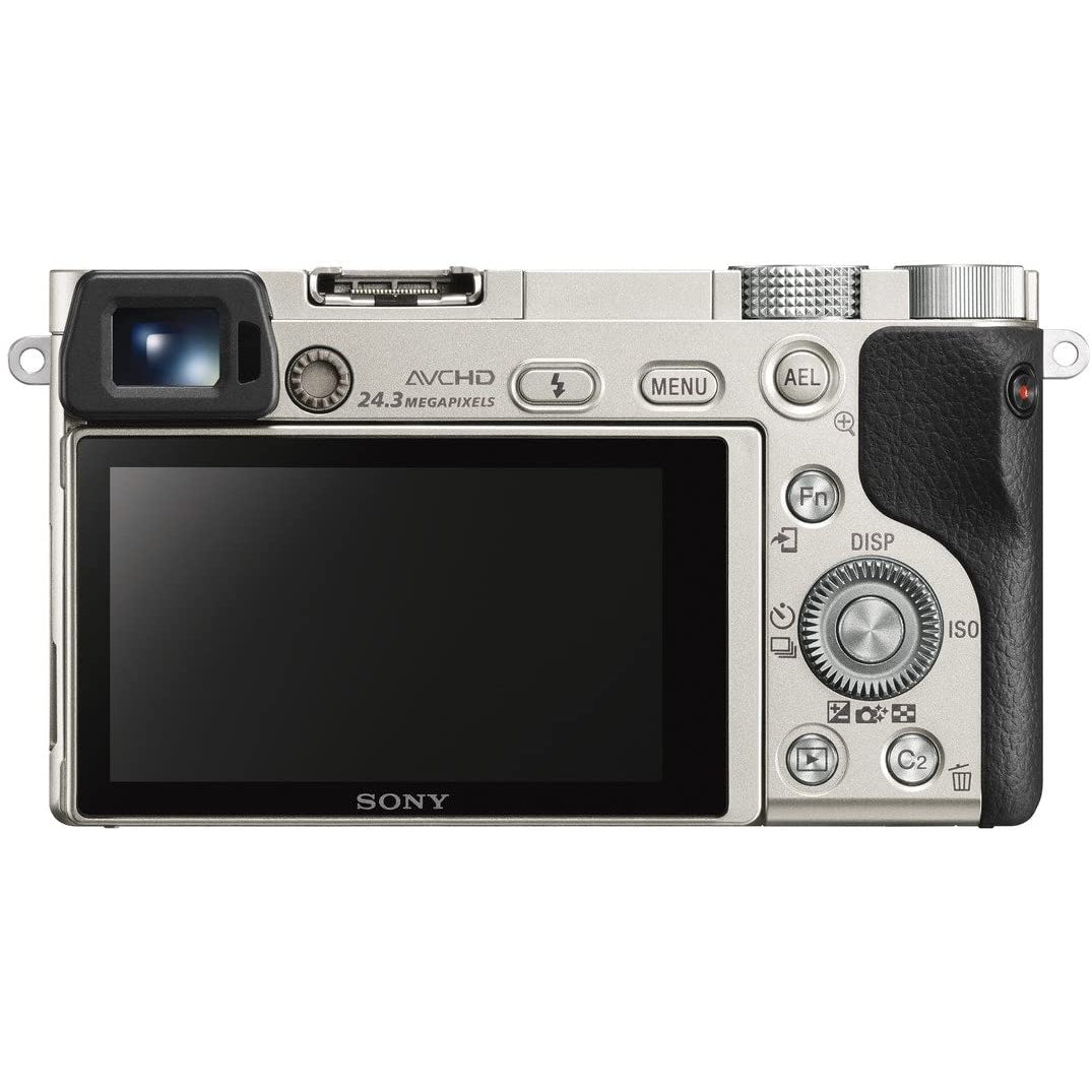 Sony A6000 Mirrorless Digital Camera with 16-50mm Lens - Silver
