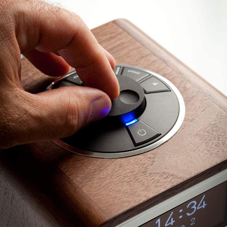 Ruark Audio R1 MK3 DAB/FM Alarm Radio - Walnut