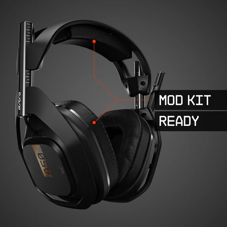 ASTRO Gaming A50 Wireless Gaming Headset + Charging Base Station - Black/Gold