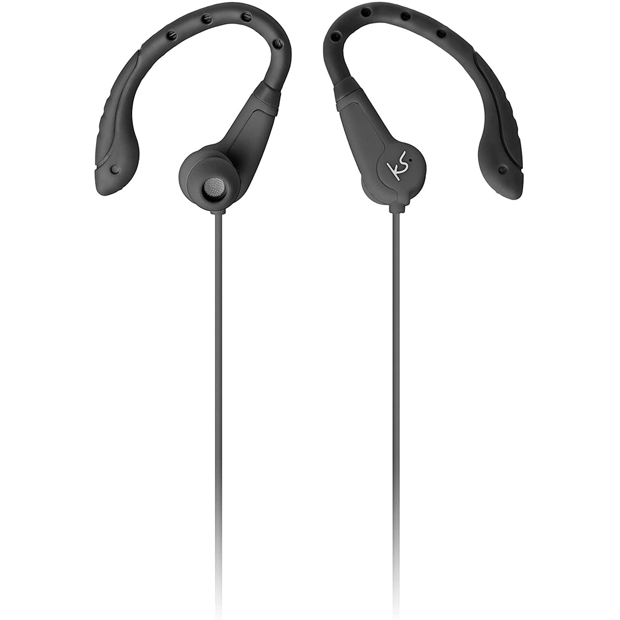 KitSound Exert Wired Sports Earphones - With Microphone