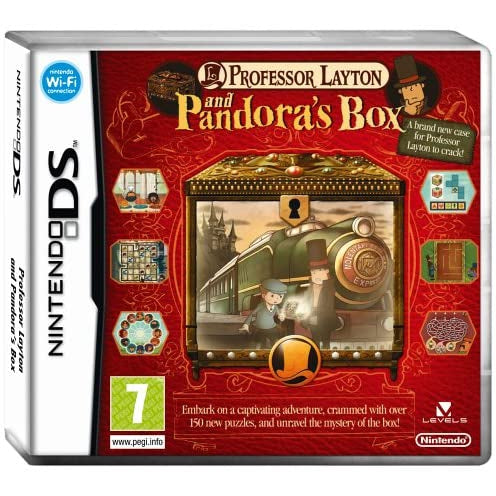 Professor Layton 2 and Pandoras Box Game (Nintendo DS)
