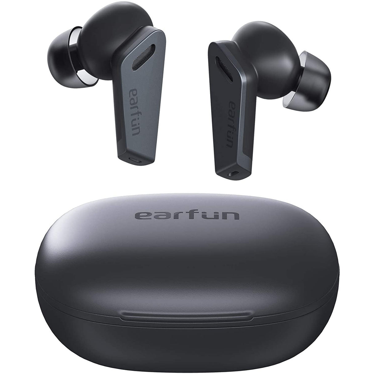 EarFun Air Pro Hybrid Active Noise Cancelling, Bluetooth 5.0 Wireless Headphones with 6 Mics ENC, Stereo Deep Bass, 32H Play Time with USB-C Charge
