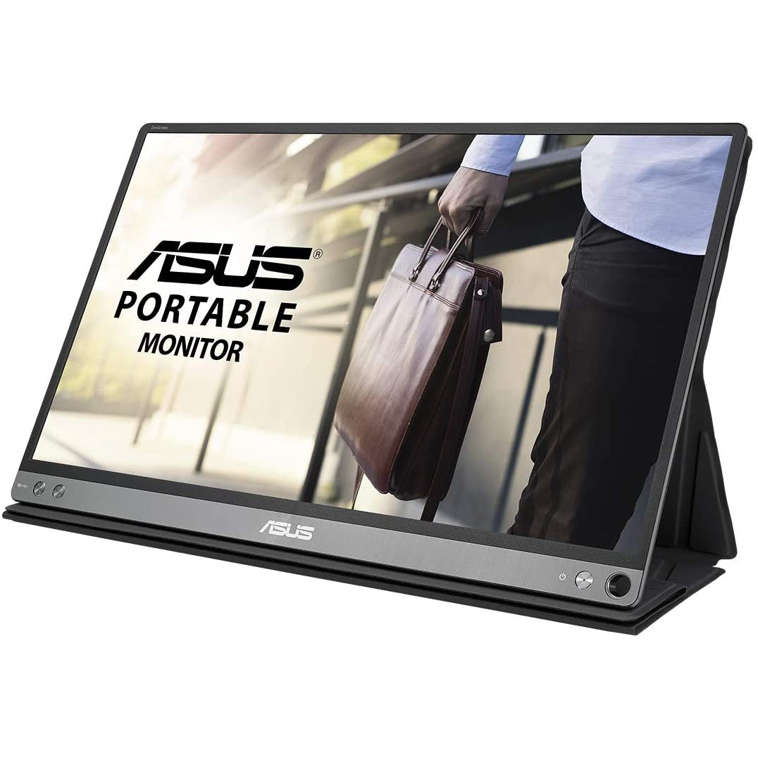 Asus ZenScreen MB16ACM 15.6 Inch USB Type-C Portable Monitor, FHD (1920x1080), IPS, Flicker free, Low Blue Light, TUV certified