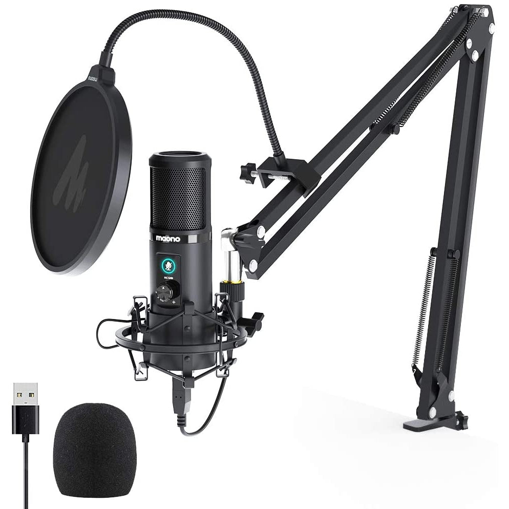 Maono AU-PM421 Professional Condenser Usb Microphone Set