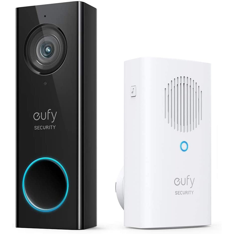 Eufy Security by Anker, Wired Wi-Fi Video Doorbell, 2K Resolution Real-Time Response