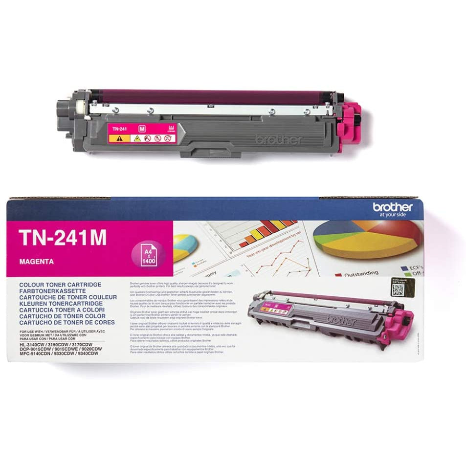 Brother TN-241M Colour Toner Cartridge - Magenta