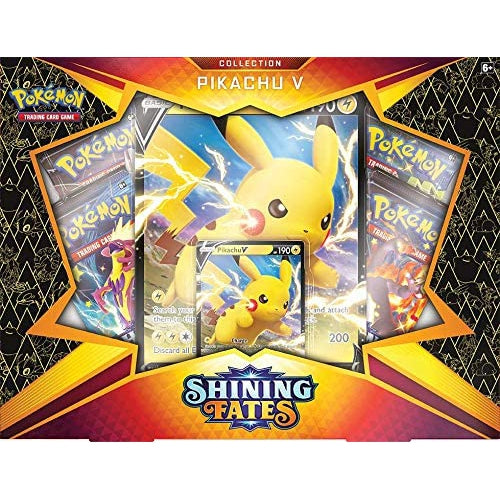 Pokémon Shining Fates Collection Pikachu V Box Card Game