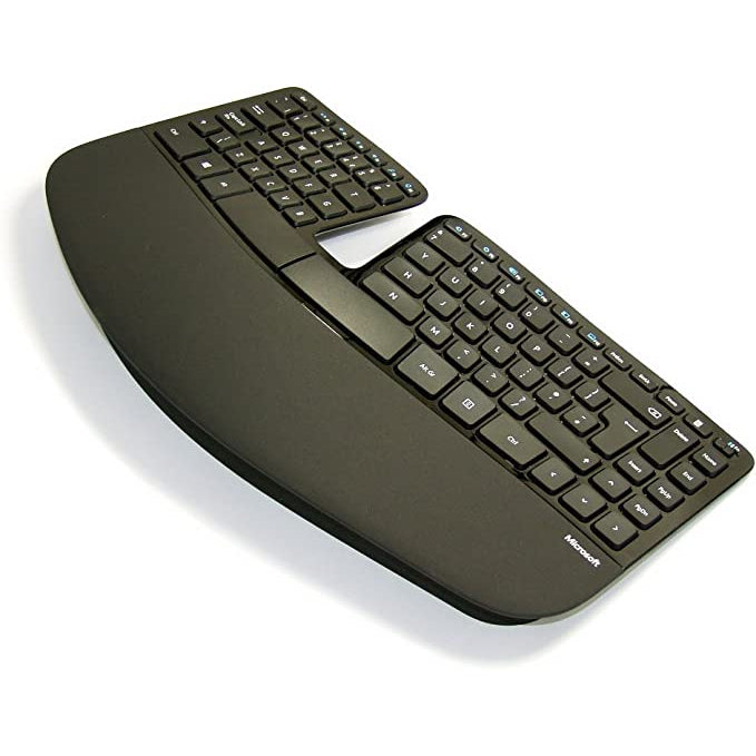 Microsoft Curved Keyboard L5V00006 Black