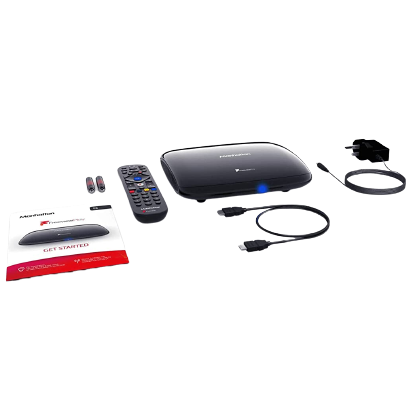 Manhattan T3 Freeview Play Smart Box, Black