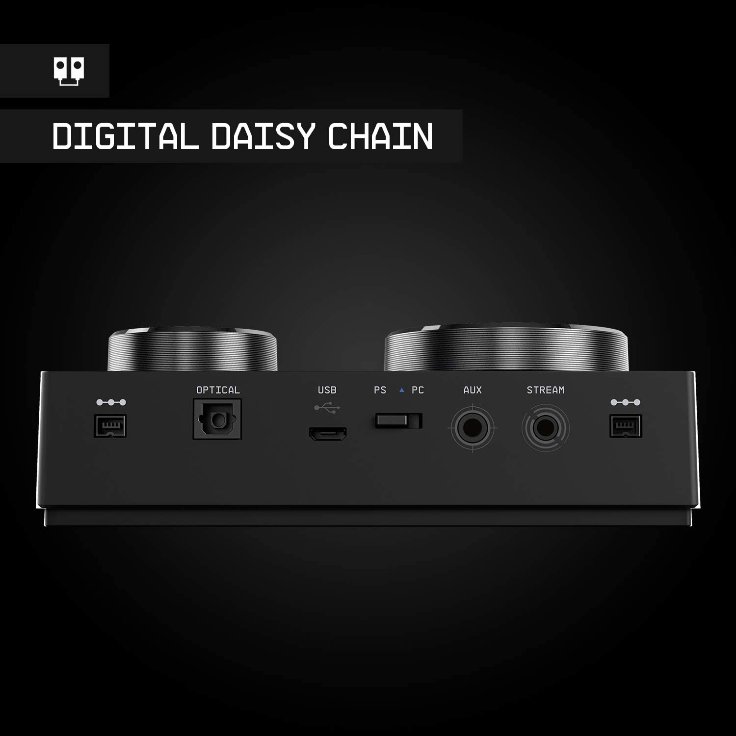 Astro Gaming MixAmp Pro TR Gaming Headset Amplifier, Dolby Audio, USB Sound Card Functionality, Digital Daisy Chain