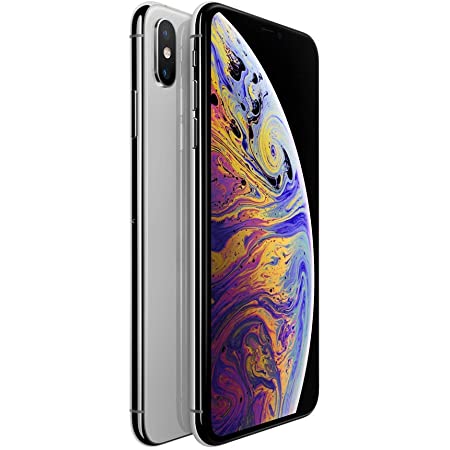 Apple iPhone XS Max, 64GB, Silver, Unlocked - Fair Condition