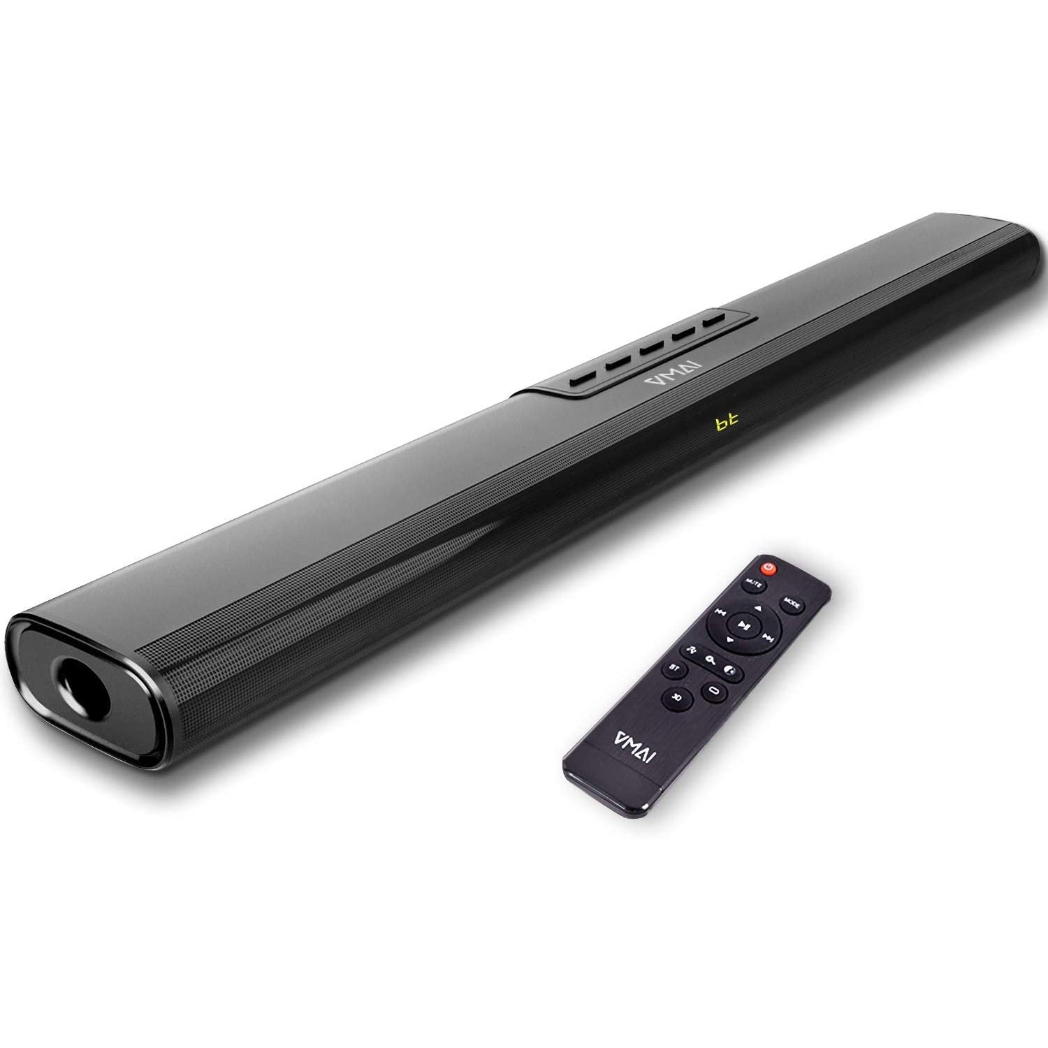VMAI Soundbar S5 with Built-in Subwoofer, Wired & Wireless Bluetooth 5.0 Speaker for TV