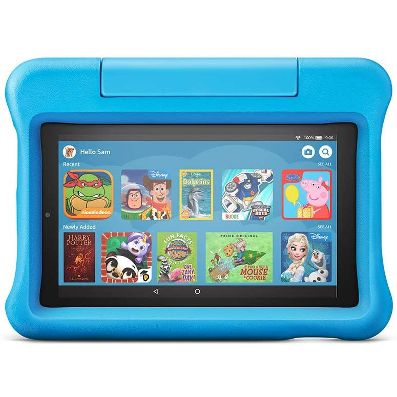 Amazon Fire 7 Kids Tablet, for ages 3-7, 7" Display, 16 GB