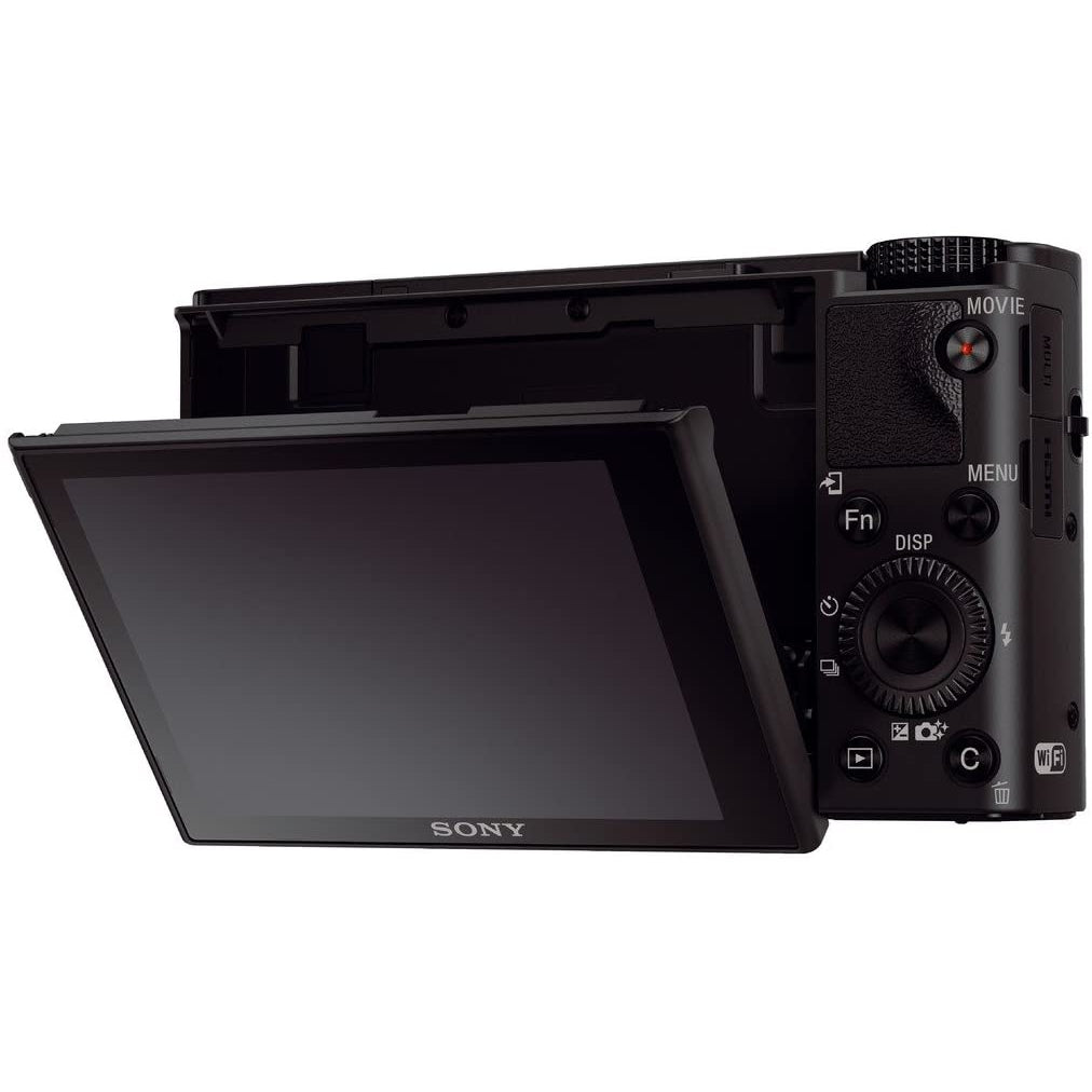 Sony Cybershot DSC-RX100M3 Camera, HD 1080p, 20.1MP, 2.9x Optical Zoom, Black