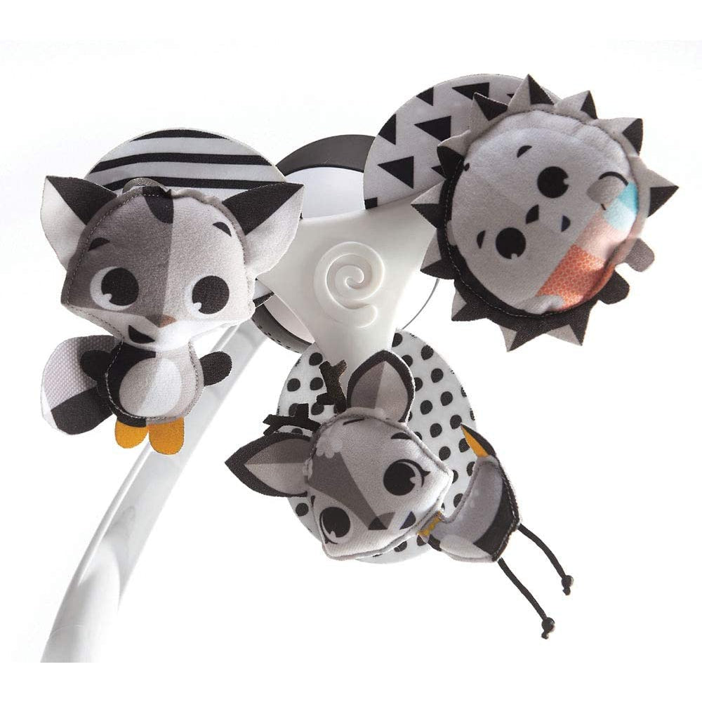 Tiny Love Black and White Take-Along Mobile, Baby Mobile with Music, 0m +, 29 x 20,5 x 32 cm, Magical Tales