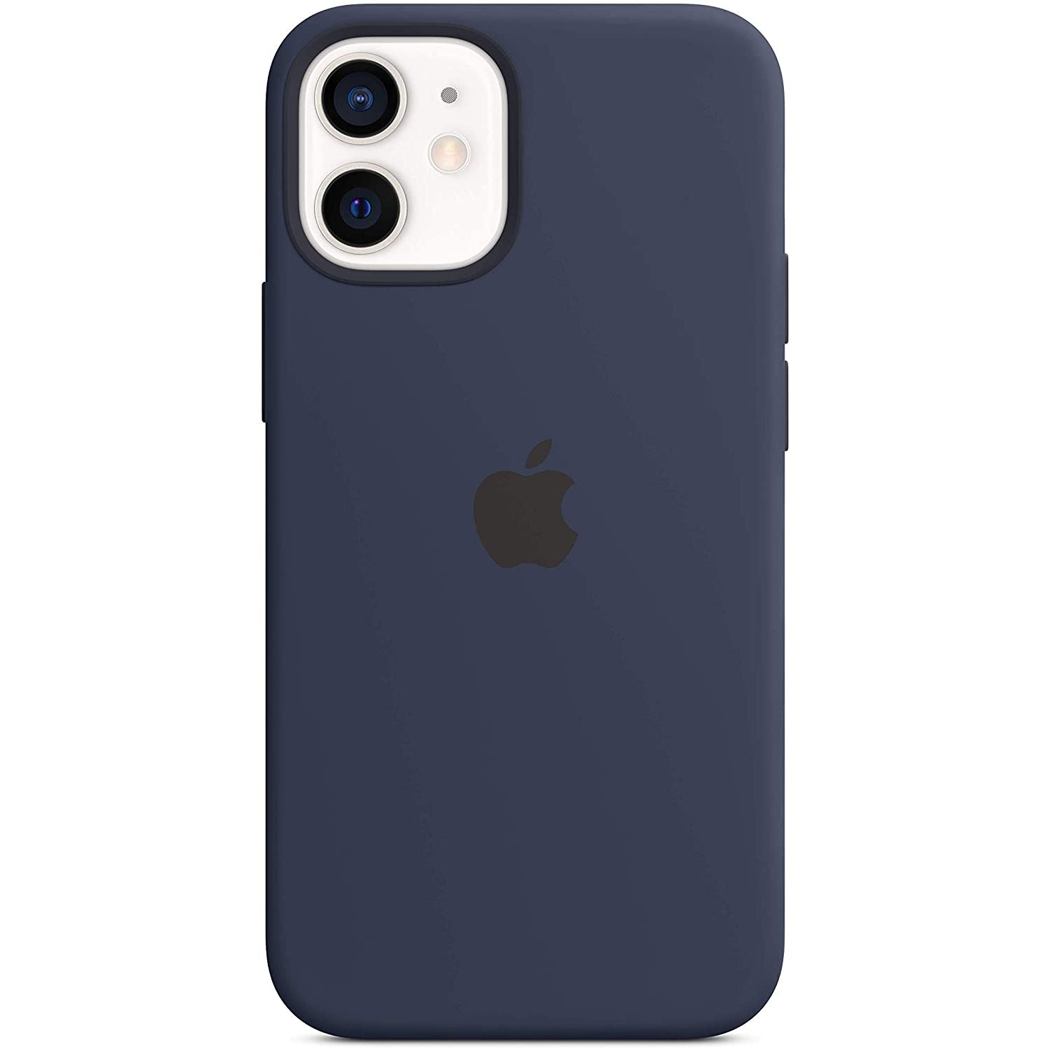 Apple Silicone Case with MagSafe for iPhone 12 mini, Deep Navy
